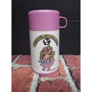 Vintage Cherry Merry Muffin Thermos